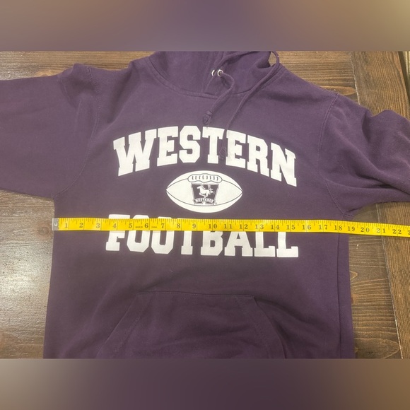 Western University Football Comfy Hoodie Sweater - Picture 6 of 7
